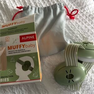 Alpine Muffy Baby Olive Earmuffs